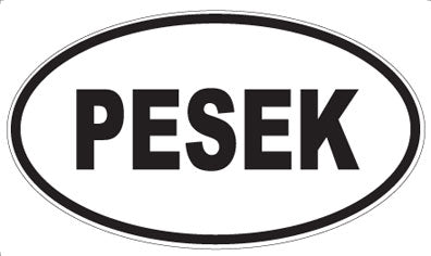 PESEK - Oval Magnet