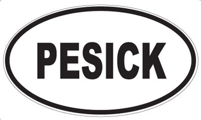 PESICK - Oval Magnet
