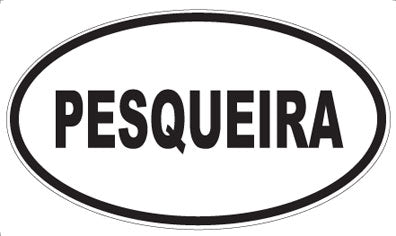 PESQUEIRA - Oval Sticker