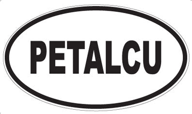 PETALCU - Oval Magnet