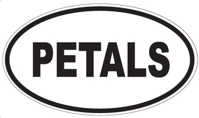 PETALS - Oval Sticker