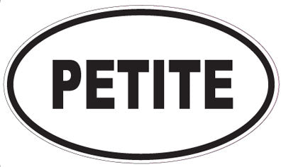 PETITE - Oval Sticker
