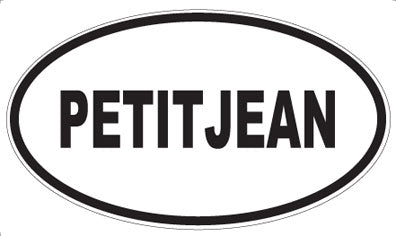 PETITJEAN - Oval Sticker