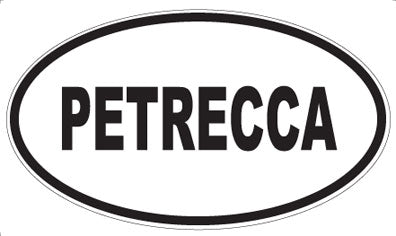PETRECCA - Oval Magnet