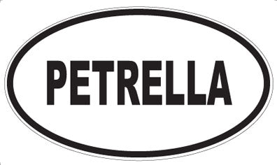 PETRELLA - Oval Magnet