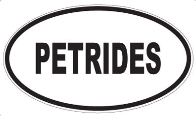 PETRIDES - Oval Sticker