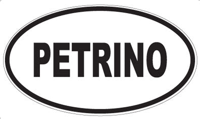 PETRINO - Oval Magnet