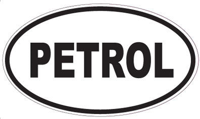 PETROL - Oval Sticker
