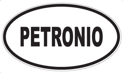 PETRONIO - Oval Sticker