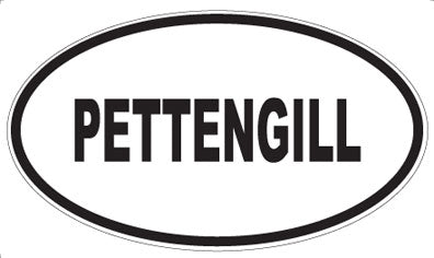 PETTENGILL - Oval Magnet