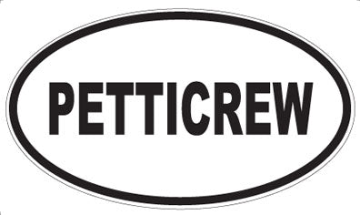 PETTICREW - Oval Magnet
