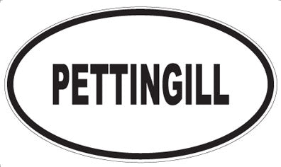 PETTINGILL - Oval Magnet