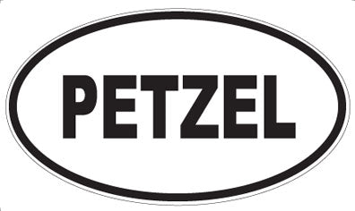 PETZEL - Oval Magnet