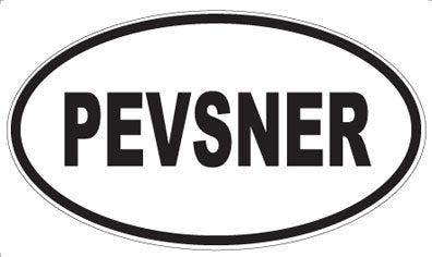 PEVSNER - Oval Sticker