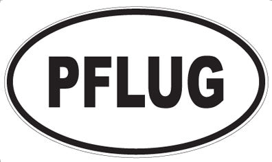 PFLUG - Oval Sticker