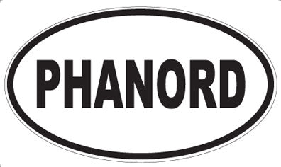 PHANORD - Oval Sticker