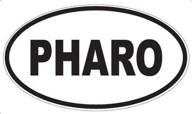PHARO - Oval Sticker