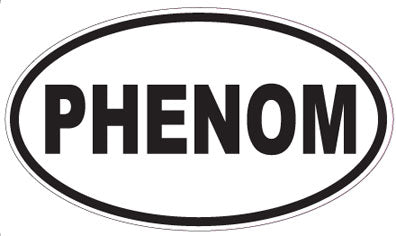 PHENOM - Oval Sticker