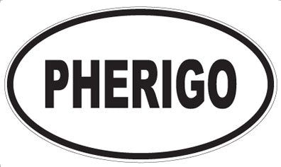 PHERIGO - Oval Sticker