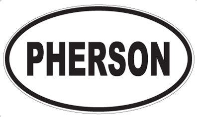 PHERSON - Oval Sticker