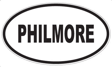 PHILMORE - Oval Sticker