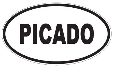 PICADO - Oval Sticker
