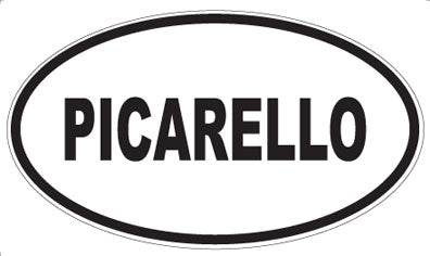PICARELLO - Oval Sticker