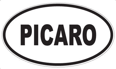 PICARO - Oval Sticker