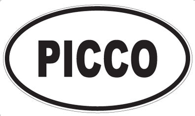 PICCO - Oval Sticker