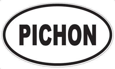 PICHON - Oval Sticker