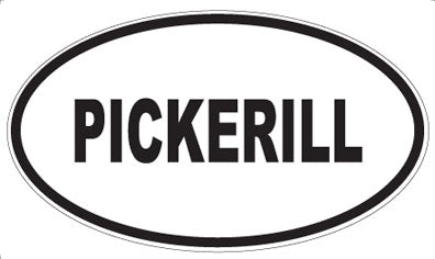 PICKERILL - Oval Sticker