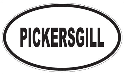 PICKERSGILL - Oval Sticker