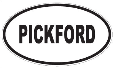 PICKFORD - Oval Sticker