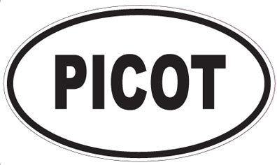 PICOT - Oval Magnet