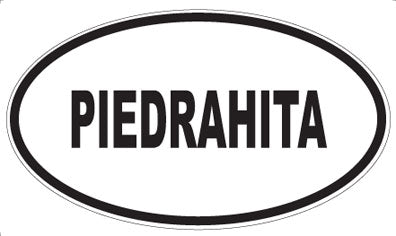 PIEDRAHITA - Oval Sticker