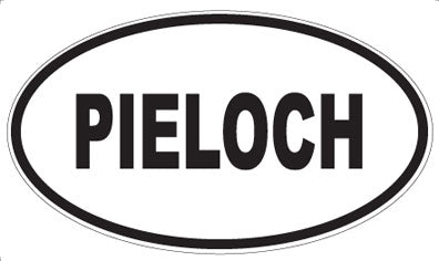 PIELOCH - Oval Sticker