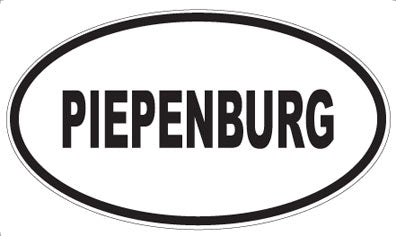PIEPENBURG - Oval Sticker