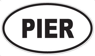 PIER - Oval Magnet