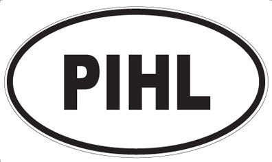 PIHL - Oval Sticker