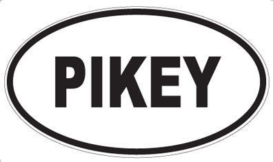 PIKEY - Oval Sticker