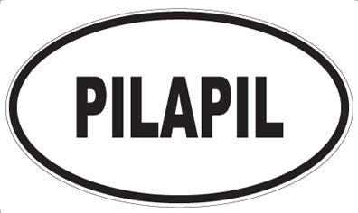 PILAPIL - Oval Sticker