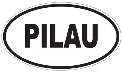 PILAU - Oval Sticker