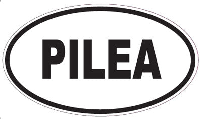 PILEA - Oval Magnet