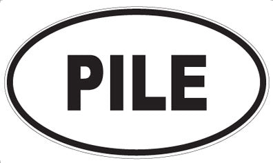 PILE - Oval Magnet
