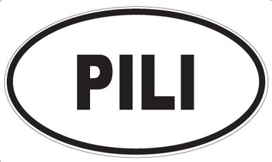 PILI - Oval Magnet