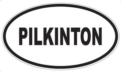 PILKINTON - Oval Sticker