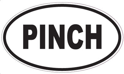PINCH - Oval Magnet