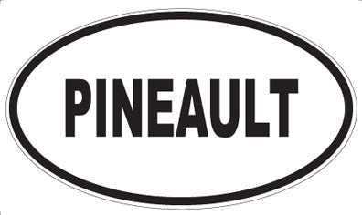 PINEAULT - Oval Sticker