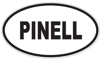 PINELL - Oval Magnet