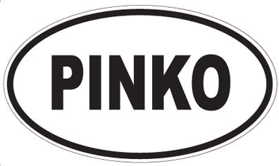 PINKO - Oval Magnet